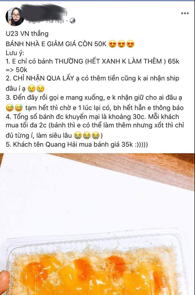 Hàng ăn, spa đến thớt gỗ: Đồng loạt giảm giá mừng thắng lợi U23 Việt Nam